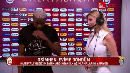 Osimhen’den TV100’e Özel: Evime Döndüm, Çok Mutluyum ⚽