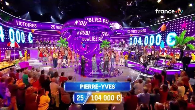 N'oubliez pas les paroles : Pierre-Yves éliminé après 25 victoires