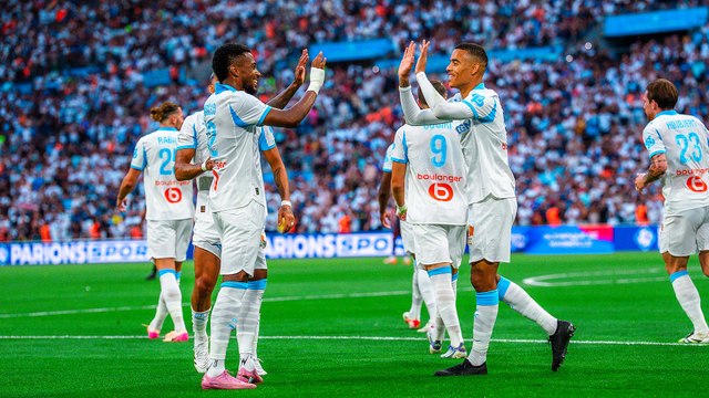 OM-Seville (1-1) : Le but de Mason Greenwood