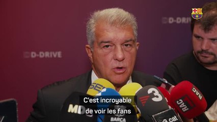 Barcelone - Laporta : "L'engouement des fans en Asie montre la nature global de notre club"