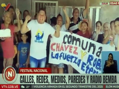 Zulia | Medios Alternativos y Comunitarios celebran aniversario de la victoria del pdte. Maduro