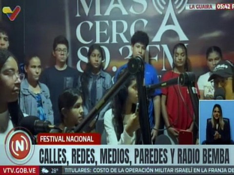 La Guaira | Medios comunitarios celebran con los niños el natalicio del Comandante Hugo Chávez