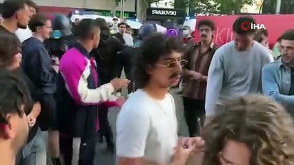 Alman polisinden Filistin’e destek eylemi yapanlara sert müdahale