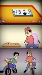 Chamat Man Cartoon | Karachi Bike Racer Accident | Episode 04