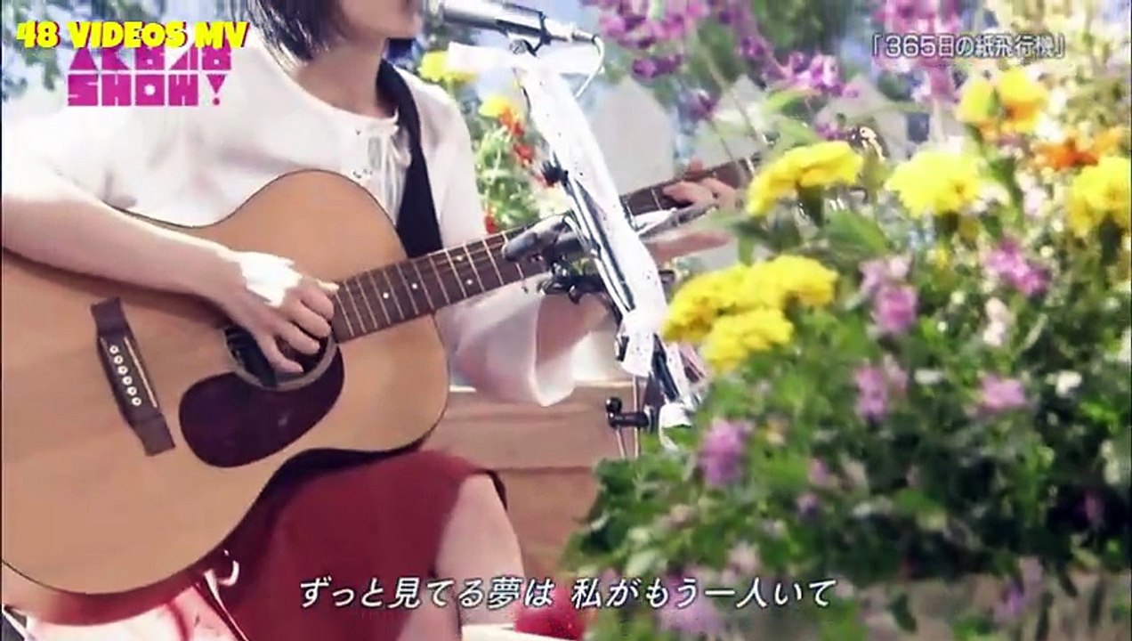 NMB48 Yamamoto Sayaka - 365nichi no Kamihikouki ~ Acoustic Version (AKB48SHOW!) | 365日の紙飛行機