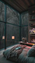 Forest Cabin, raining, Fireplace, Stunning Views