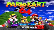 MARIOKART 64 EN ESPAÑOL CON TEXTURAS HD COPA ESTRELLA 100CC.