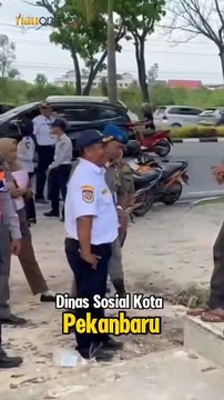 Sering Bikin Macet, Tiga Pak Ogah di Pekanbaru Terjaring Penertiban