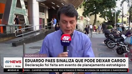 Eduardo Paes sinaliza que pode renunciar cargo de prefeito do RJ