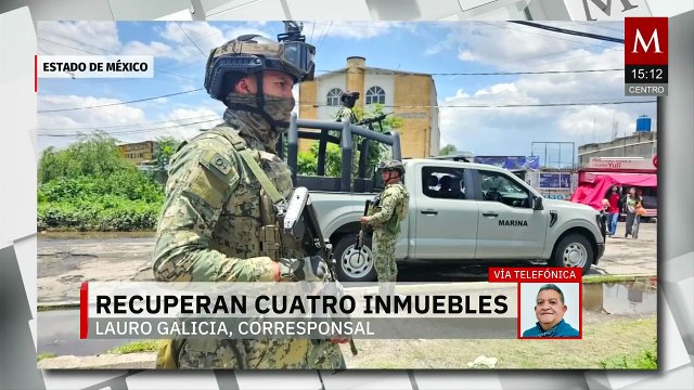 Recuperan cuatro viviendas invadidas en Ecatepec; suman 127 inmuebles asegurados