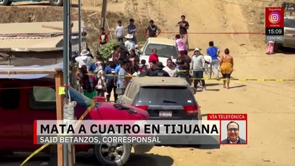 Detienen a presunto multihomicida en Tijuana tras matar a cuatro personas