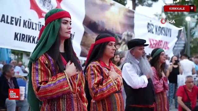 Kırıkkale'de aşure lokması etkinliği: Deyişler eşliğinde semah dönüldü