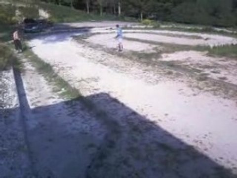 Buggy thermique 360 saut et accident