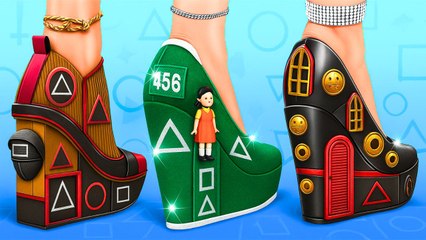 Construit une PIÈCE SECRÈTE dans Squid Game ! 😳 Le chaos total commence