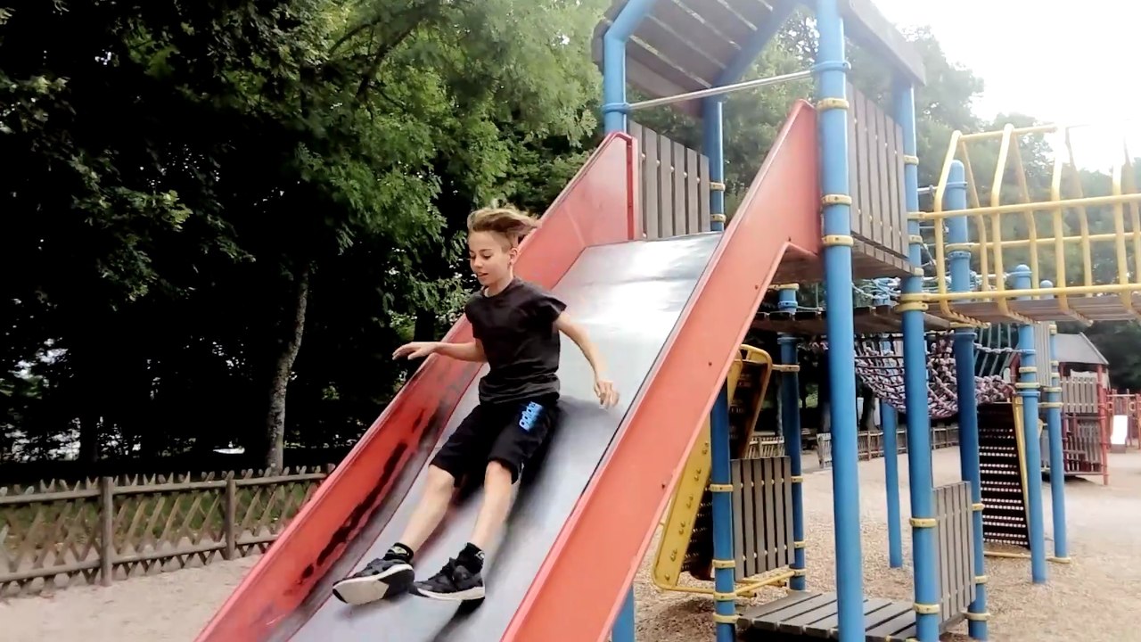 Petit défis dans le parc avec mes potes le 04/08/17 - Lunéville