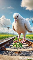 The Pigeon Who Planted Oranges – Moral Kids Story | KidsMania25