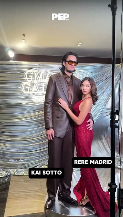 Kai Sotto and Rere Madrid at GMA Gala 2025