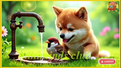 The Clever Sparrow 🐦 | Moral Story for Kids | Urdu Kahani | Funny Animal Story