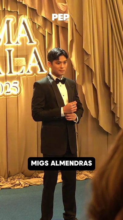 Migs Almendras at GMA Gala 2025