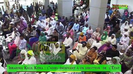 Conakry : l’adieu émouvant à Ibrahima Kalil Keira…