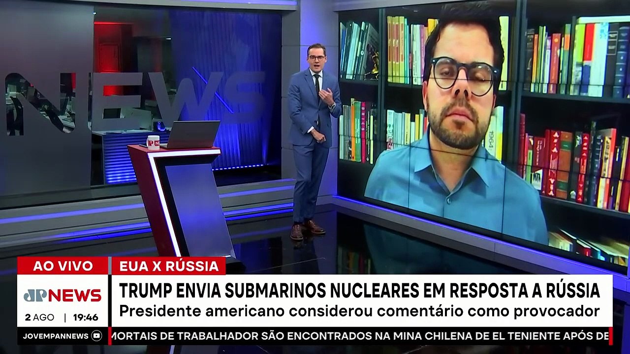 ALERTA DE NOVA GUERRA FRIA / POPULARIDADE DE LULA | JORNAL JOVEM PAN - 02/08/2025