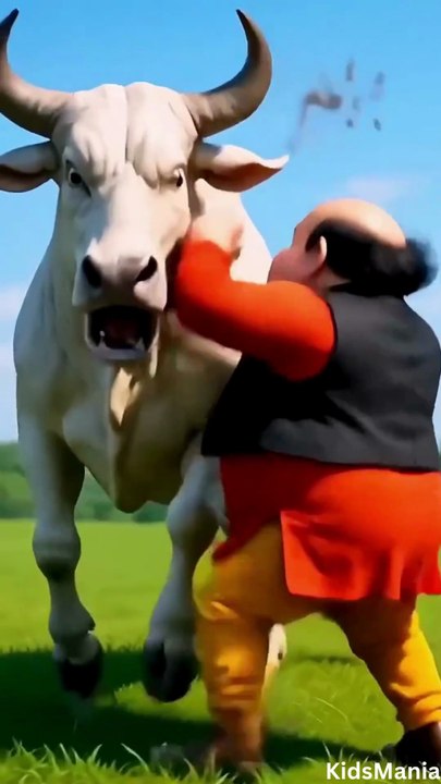 Motu Drank All the Juice 🥤 & Got Thrown into the Sky! ☁ | Funny Animated Kids Story