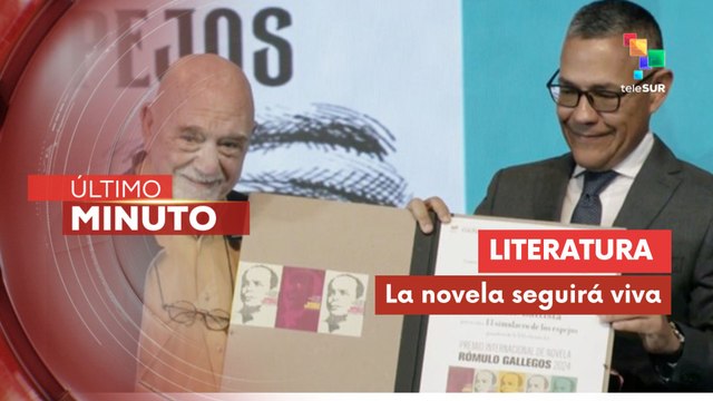 Vicente Battista gana el Premio Rómulo Gallegos