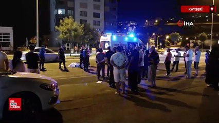 Kayseri’de feci kaza: Peş peşe 2 otomobilin çarptığı yaya öldü