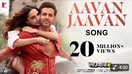 Aavan Jaavan Song | WAR 2 | Hrithik Roshan, Kiara Advani. Latest  song | Pritam, Arijit Singh, Nikhita | Amitabh B