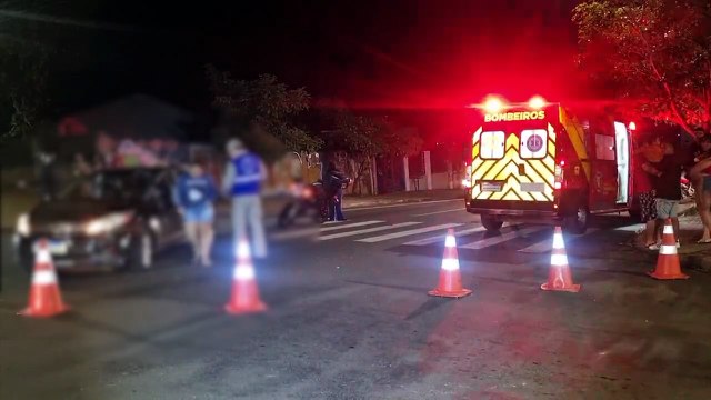 Motociclista sofre ferimento no tórax em acidente de trânsito no Santa Cruz