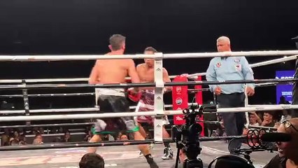 Nocaut técnico de “El Mostrico” Betancourt para retener sus títulos