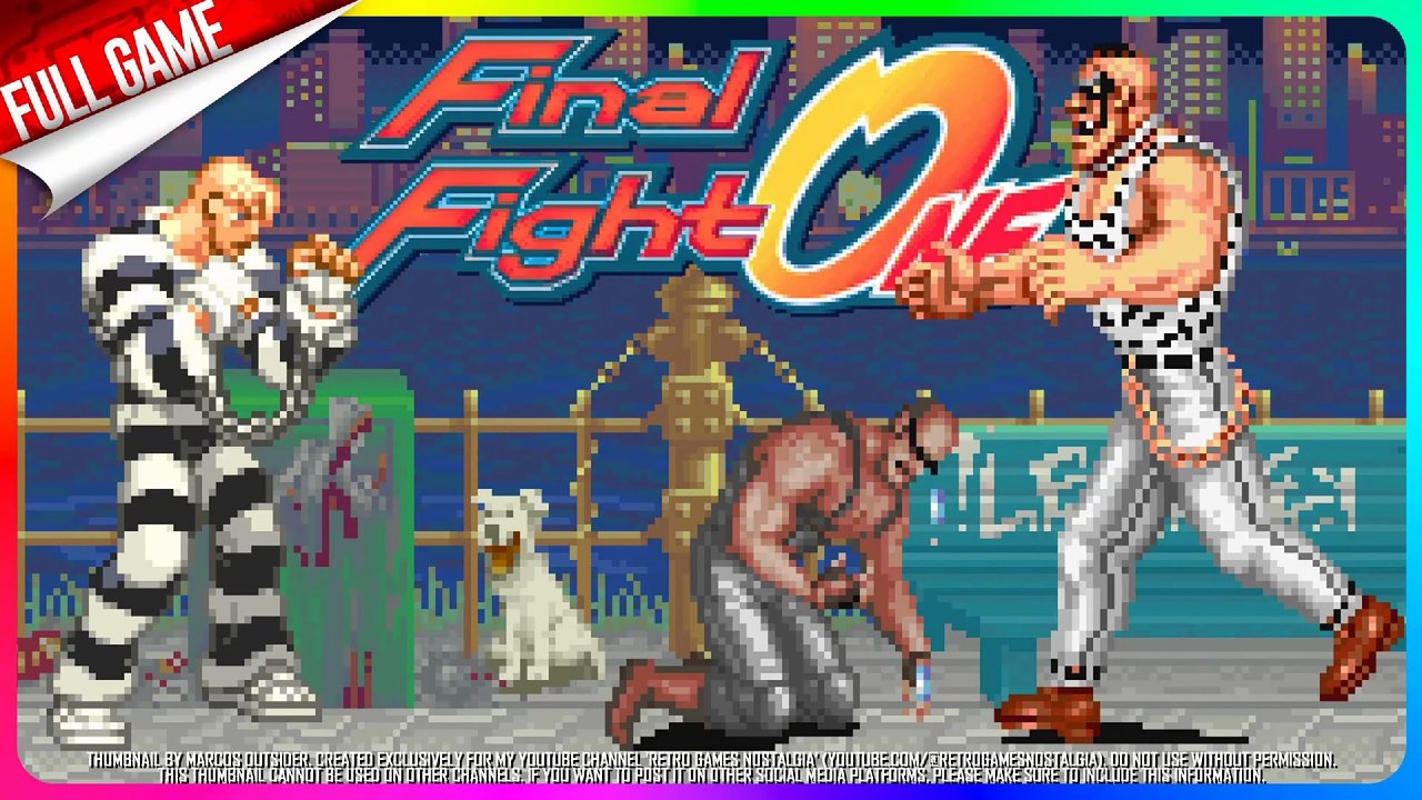 Final Fight One (GBA - US) Longplay (Alpha Cody)