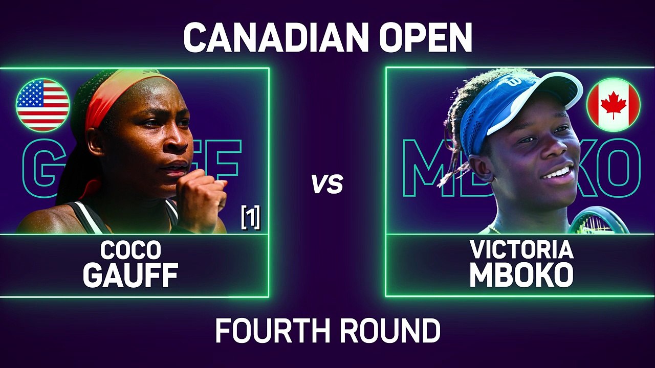 Home heroine Mboko dispatches Gauff in Montreal