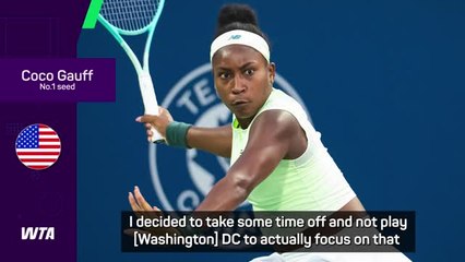 Gauff questions match sharpness after Montreal exit to Mboko
