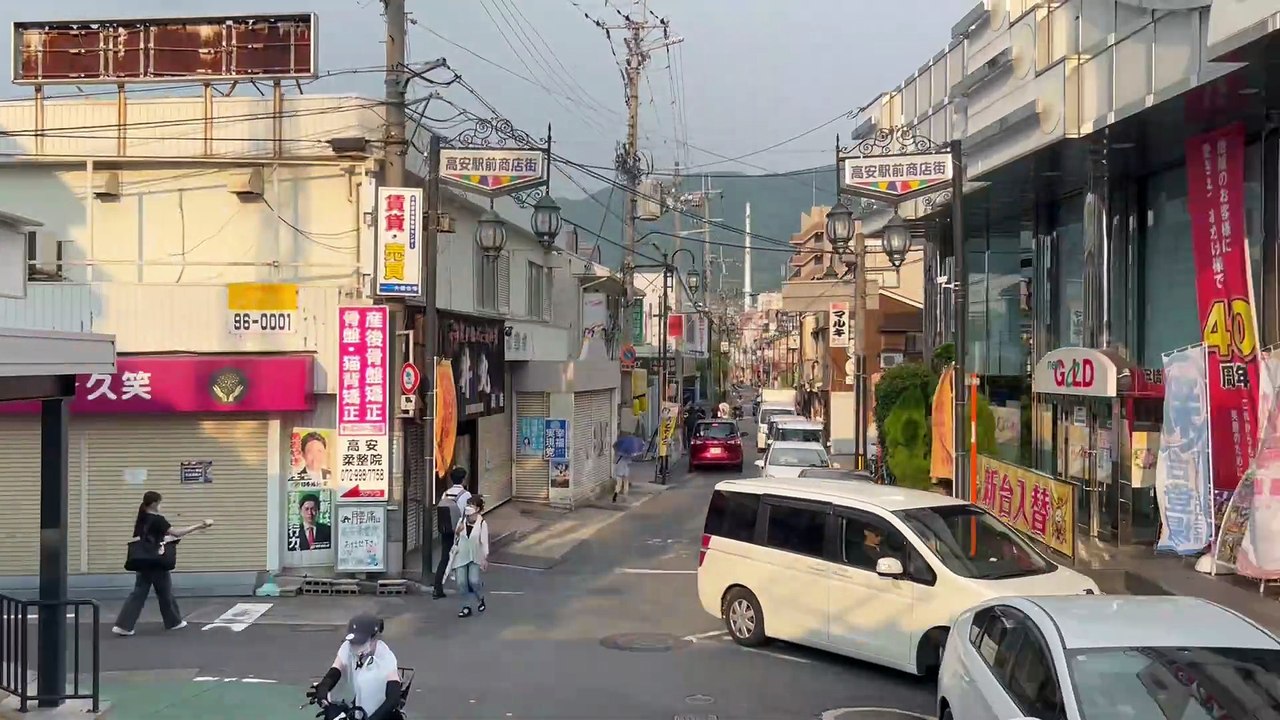 車窓　近鉄大阪線　高安〜河内国分間