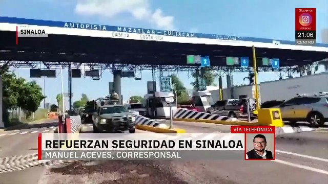 Arriban mil 500 elementos del Ejército Mexicano para reforzar la seguridad en Sinaloa