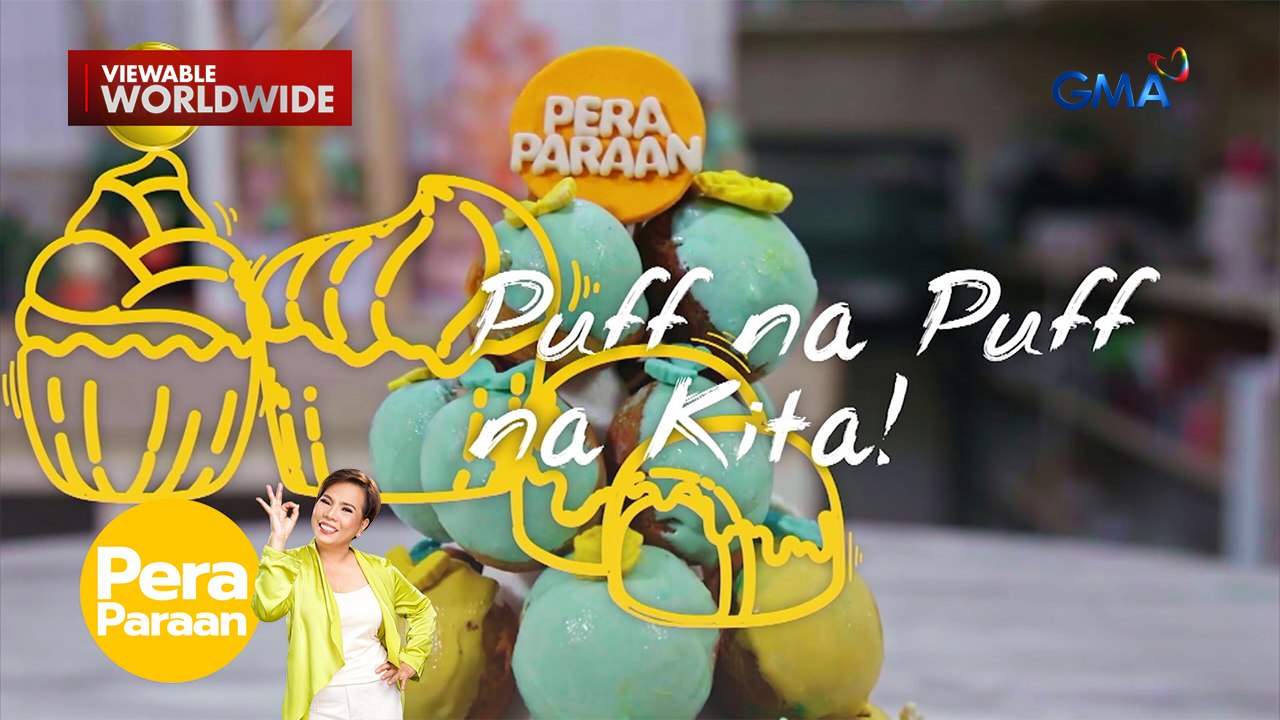 Tower of sweets, tower of success?! Cream puff tower na may 6 digit na kita! | Pera Paraan