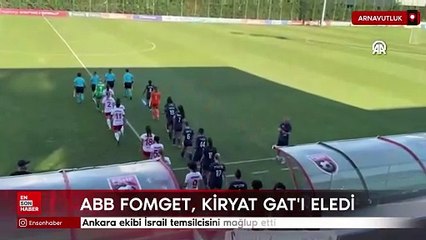 Ankara ekibi İsrail temsilcisini mağlup etti