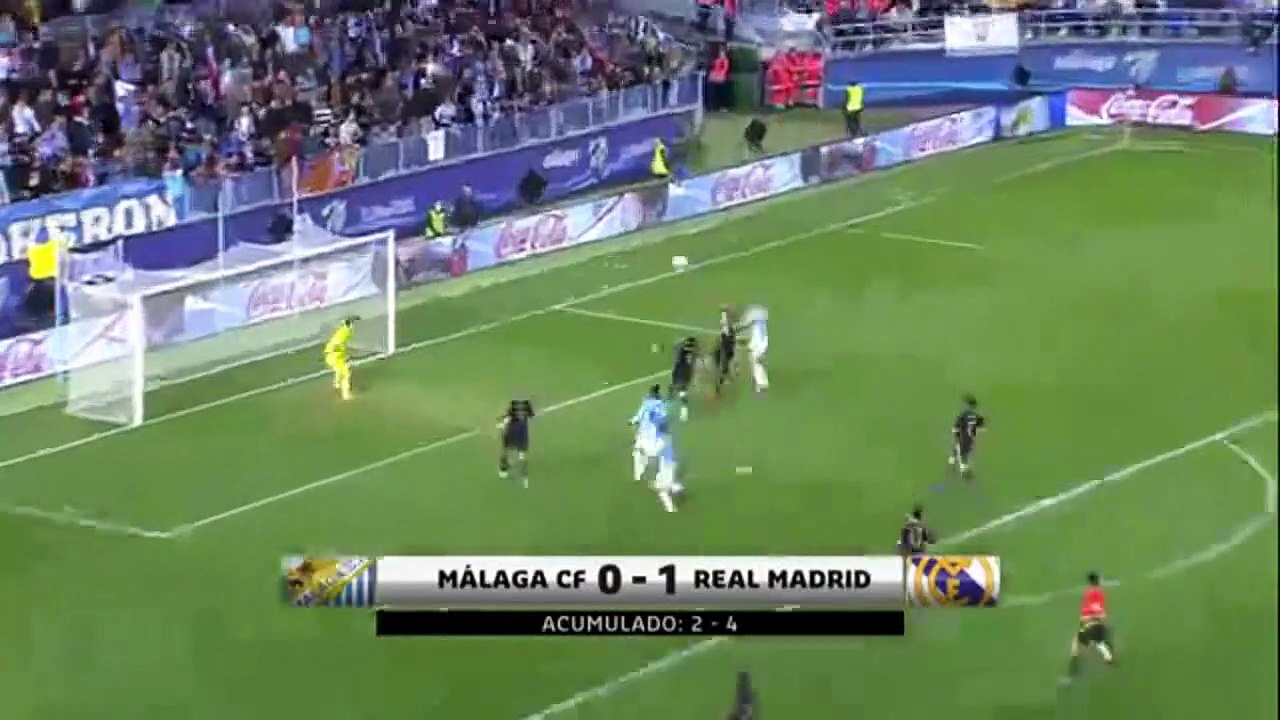 10/1/2012 Malaga C.F.- Real Madrid (0-1) Copa del Rey
