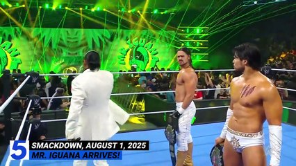 WWE SMACKDAWN 1 AUGUEST 2025 TOP 10 MOMENTS