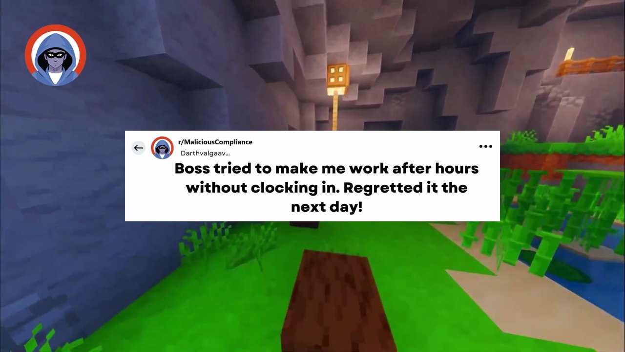 Boss tried to make me work after hours without clocking in, Regretted it the next day! #letsredd