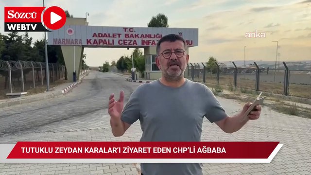 Milletvekili Ağbaba: Zeydan Karalar'ın burada tutulması yasa dışıdır
