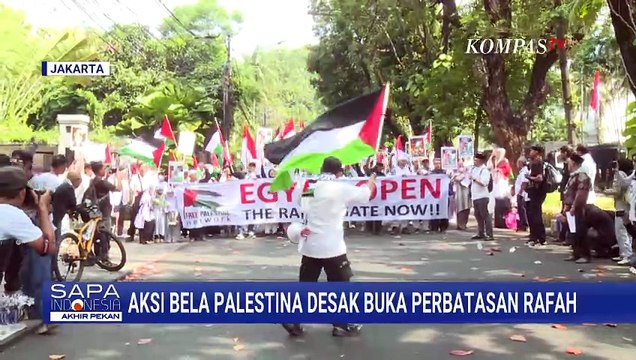 [FULL] Poin Tuntutan Aksi Damai Bela Palestina Digelar di Monas | SAPA PAGI