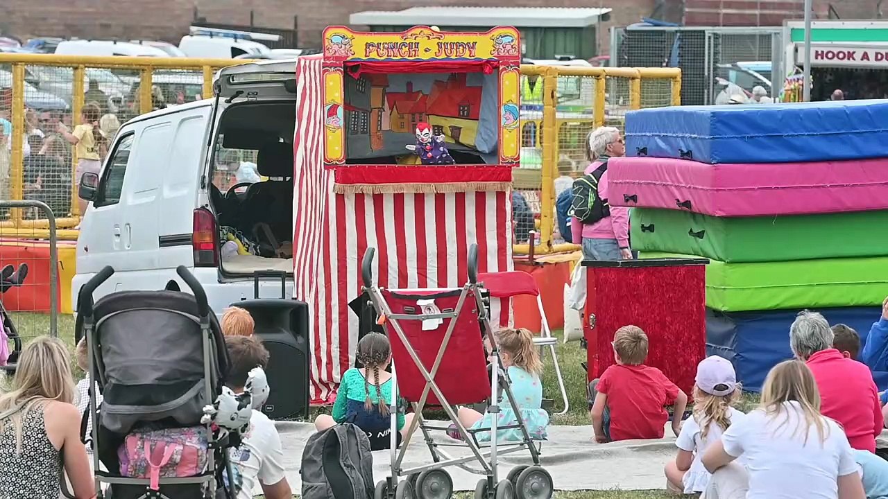 The Oswestry show in full flow.
