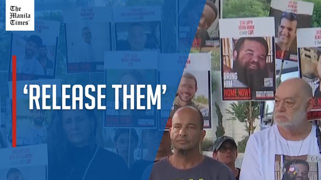 Families of hostages urge for a complete hostage deal, calling to end their relatives suffering