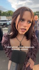 Jenna Ortega et Tim Burton à Paris pour le phénomène « Mercredi » sur Netflix