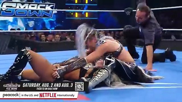 Giulia vs. Zelina Vega Women’s United States Title Match SmackDown highlights, Aug. 1, 2025 - WWE