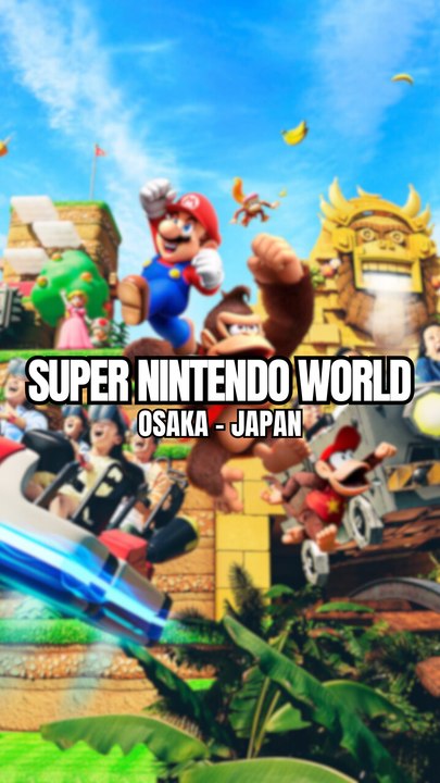 Super Nintendo World ! 🎢
