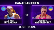 Rybakina fights back from set down to edge Yastremska in Montreal