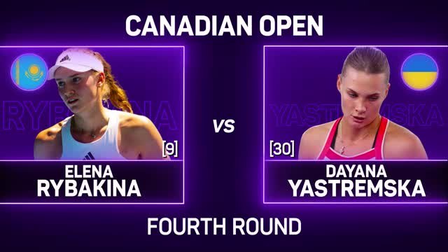 Rybakina fights back from set down to edge Yastremska in Montreal